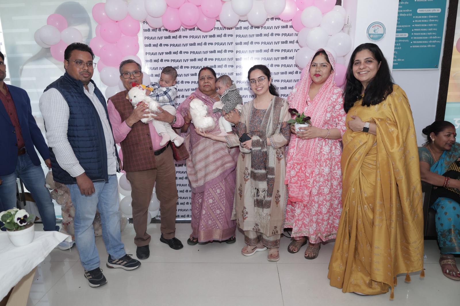 Families who completed their journey with us at PRAVI IVF Kanpur