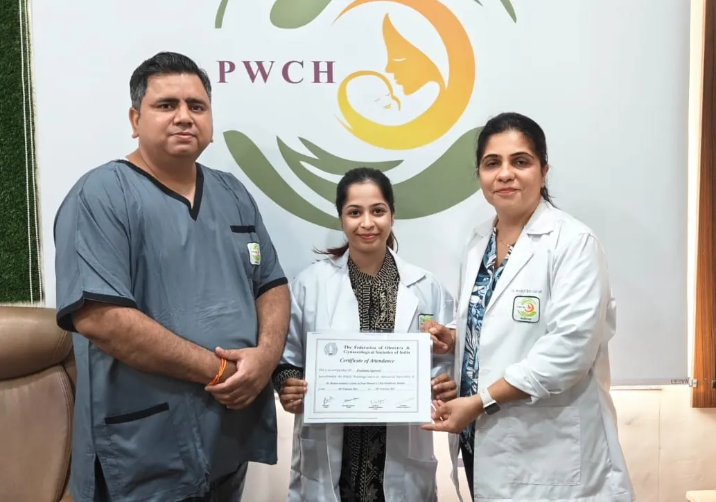 Recognition for our clinical team at PRAVI IVF Kanpur