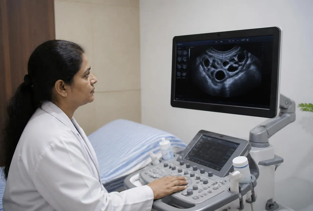Follicular monitoring at PRAVI IVF
